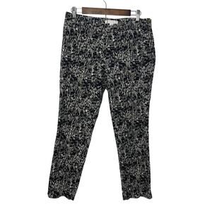 Chico's pants slacks trousers women's size small (vanity 0) white black classic